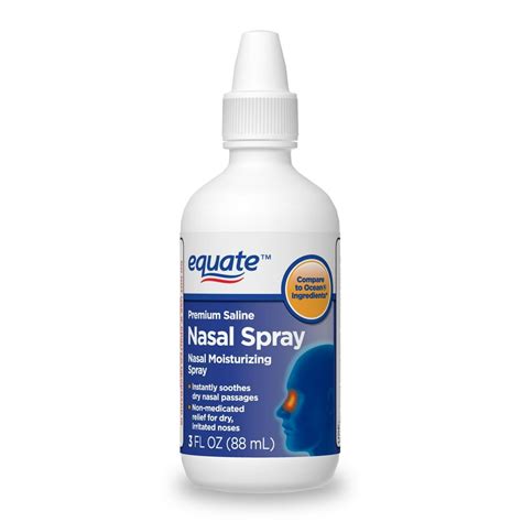 saline nasal spray walmart